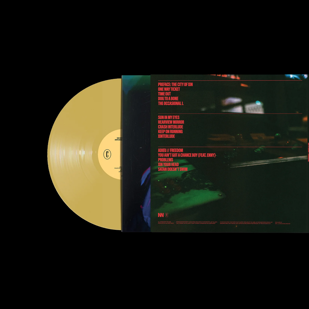 Xin's Disappearance | Double Vinyl LP LIMITED EDITION (Gold) – XIN'S ...